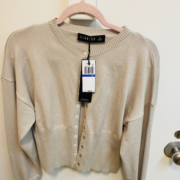 Lioness Tops - Lioness 🦁 corset cardigan